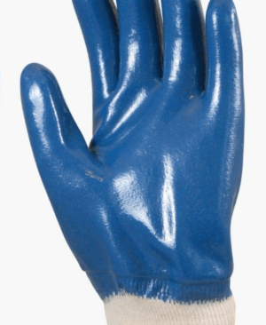Hard Nitrile Coated Handglove (Blue & Green)