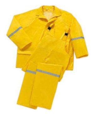 REFLECTIVE SHIRT & TROUSER RAINCOAT (Yellow)