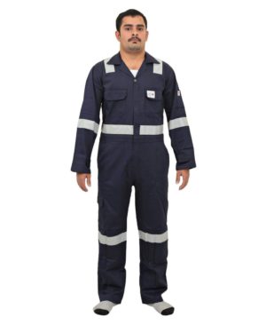 Prime captain Fire retardant coverall-Blue