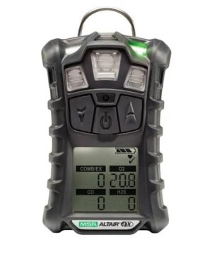 MSA multi Gas Detector . (4 X Gas: Charcoal, LEL, 02, H2S)