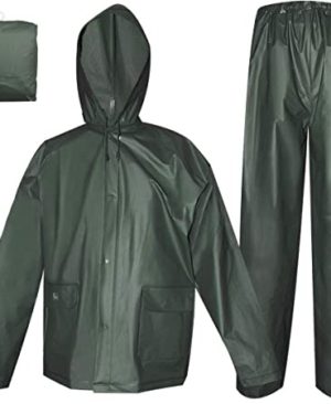 Unisex Rain Coat 2pcs (Jacket And Trouser)