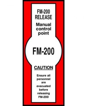 MANUAL RELEASE SIGN