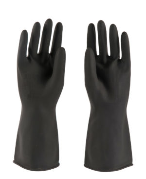 Chemical Hand Gloves-black (China)