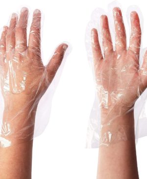 DISPOSABLE NYLON HAND GLOVE