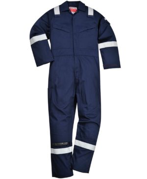 PORTWEST FR21 FIRE RETARDENT COVERALL (NAVY BLUE, RED AND ORANGE COLOUR)