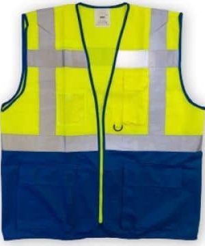 REFLECTIVE JACKET-CLOTH TYPE WITH POCKET (LEMON COLOUR ONLY)