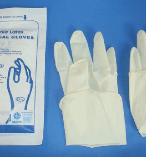 SURGICAL HAND GLOVES—7.5 (PACK OF 50 PAIRS)