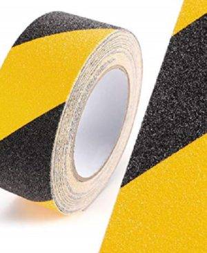 YELLOW & BLACK COLOUR (2 INCHES X 50 METERS)